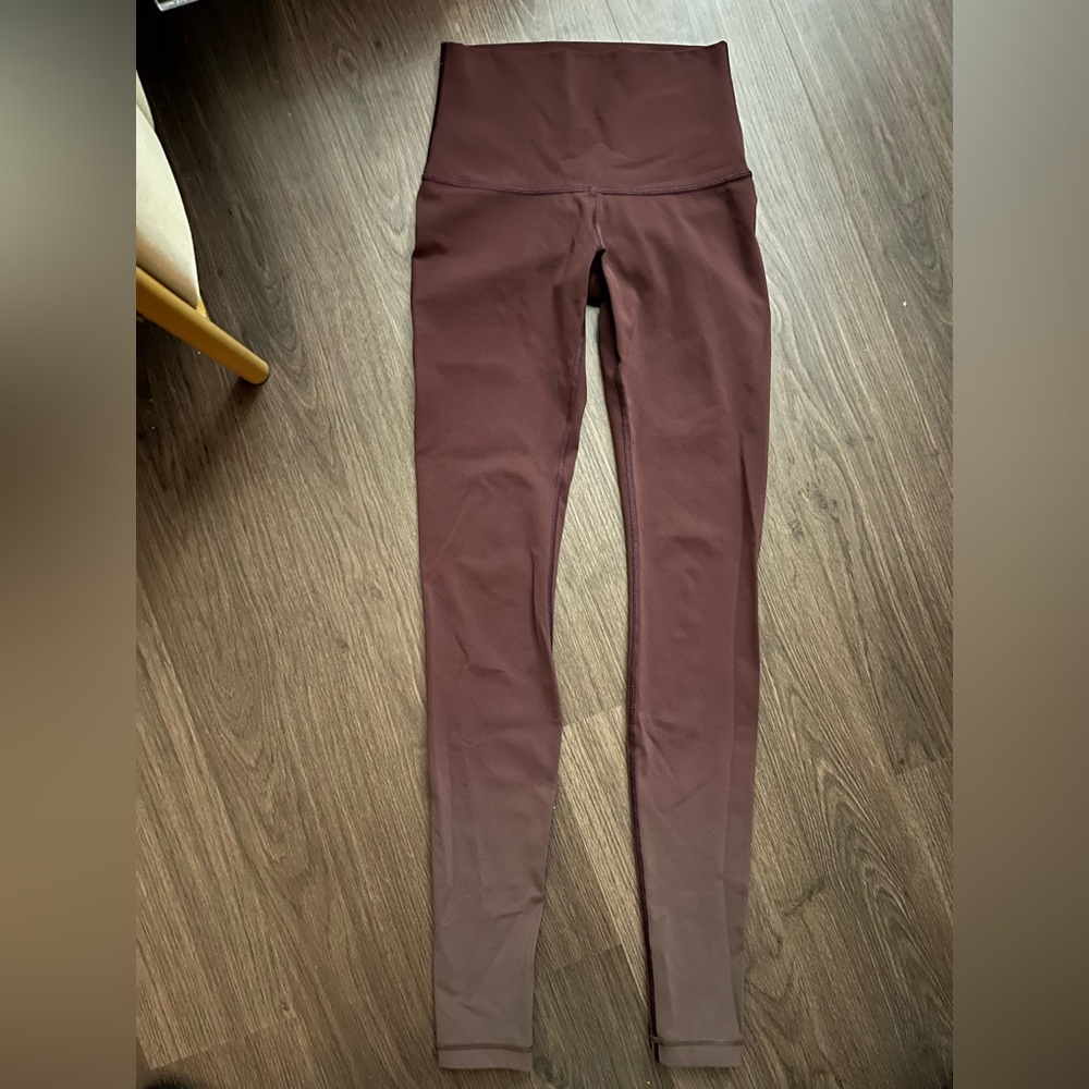 Lululemon Purple Ombré High Waisted Leggings